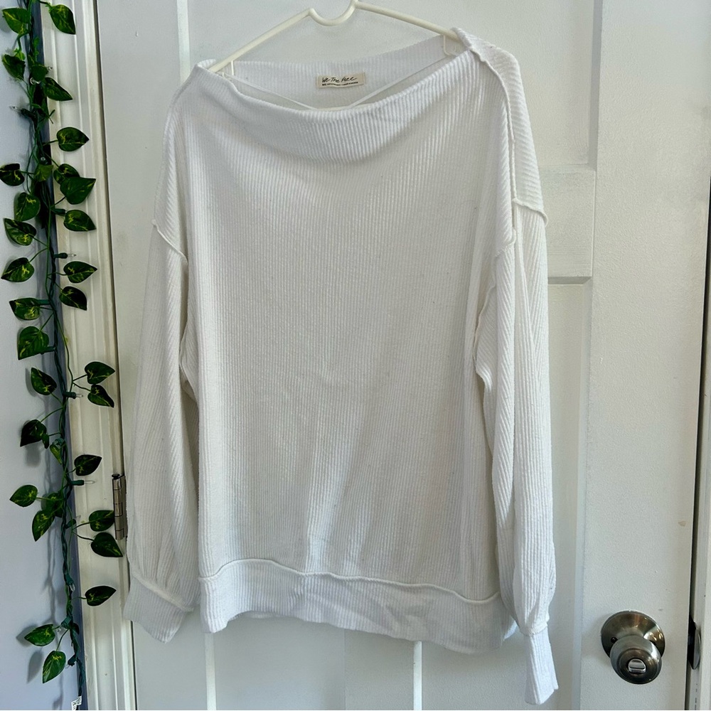 We the Free | Ribbed Hacci Top